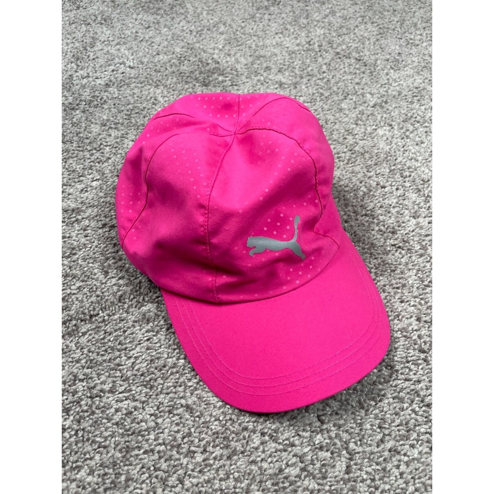 Puma Baseball Hat Womens Running Adjustable‎ Gorp Core Athletic Sporty Gym Pink